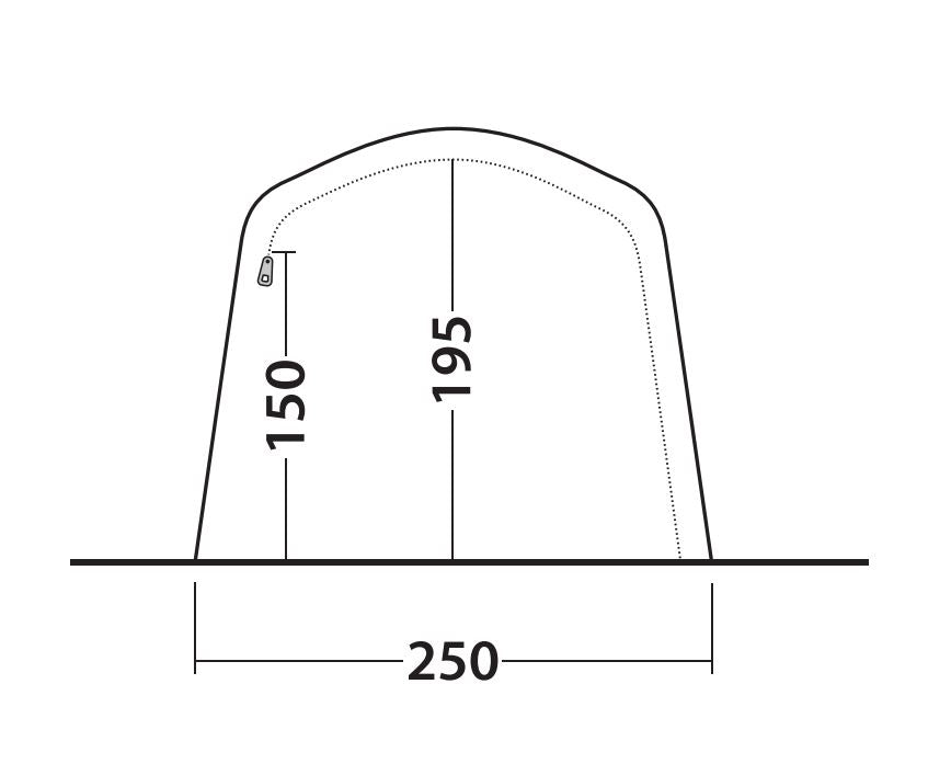 Oase Outdoors Outwell Lindale 3Pa Tent