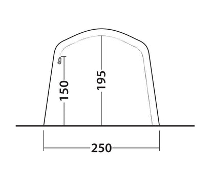 Oase Outdoors Outwell Lindale 3Pa Tent