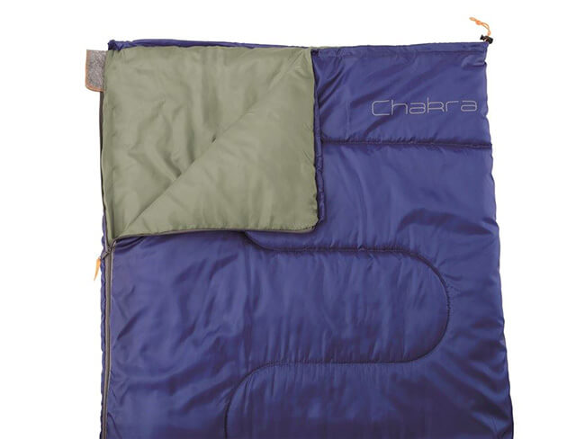 Oase Outdoors Easy Camp Chakra Slaapzak Blauw