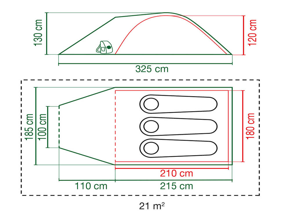 Coleman Kobuk Valley 3+ Tent