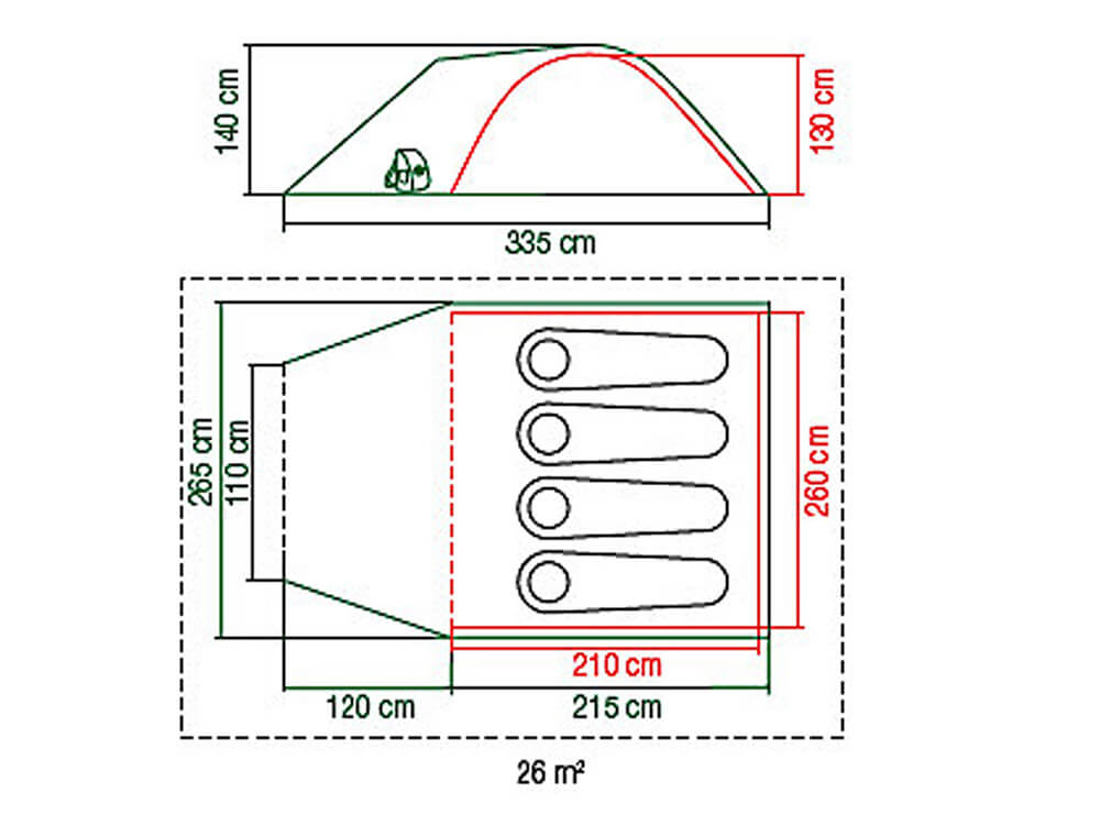 Coleman Kobuk Valley 4+ Tent