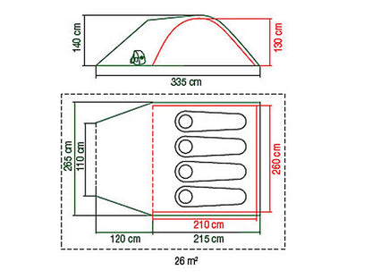 Coleman Kobuk Valley 4+ Tent